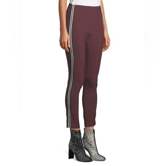NWT! rag & bone • Simone Cropped Ponte Pants • Side Stripe • SZ 0 • Retail $295 - Picture 1 of 16